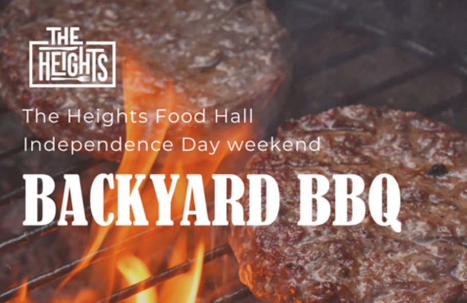 July 5: The Heights Food Hall Backyard BBQ